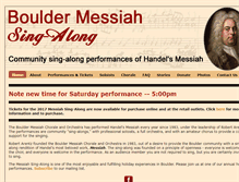 Tablet Screenshot of messiahsingalong.org